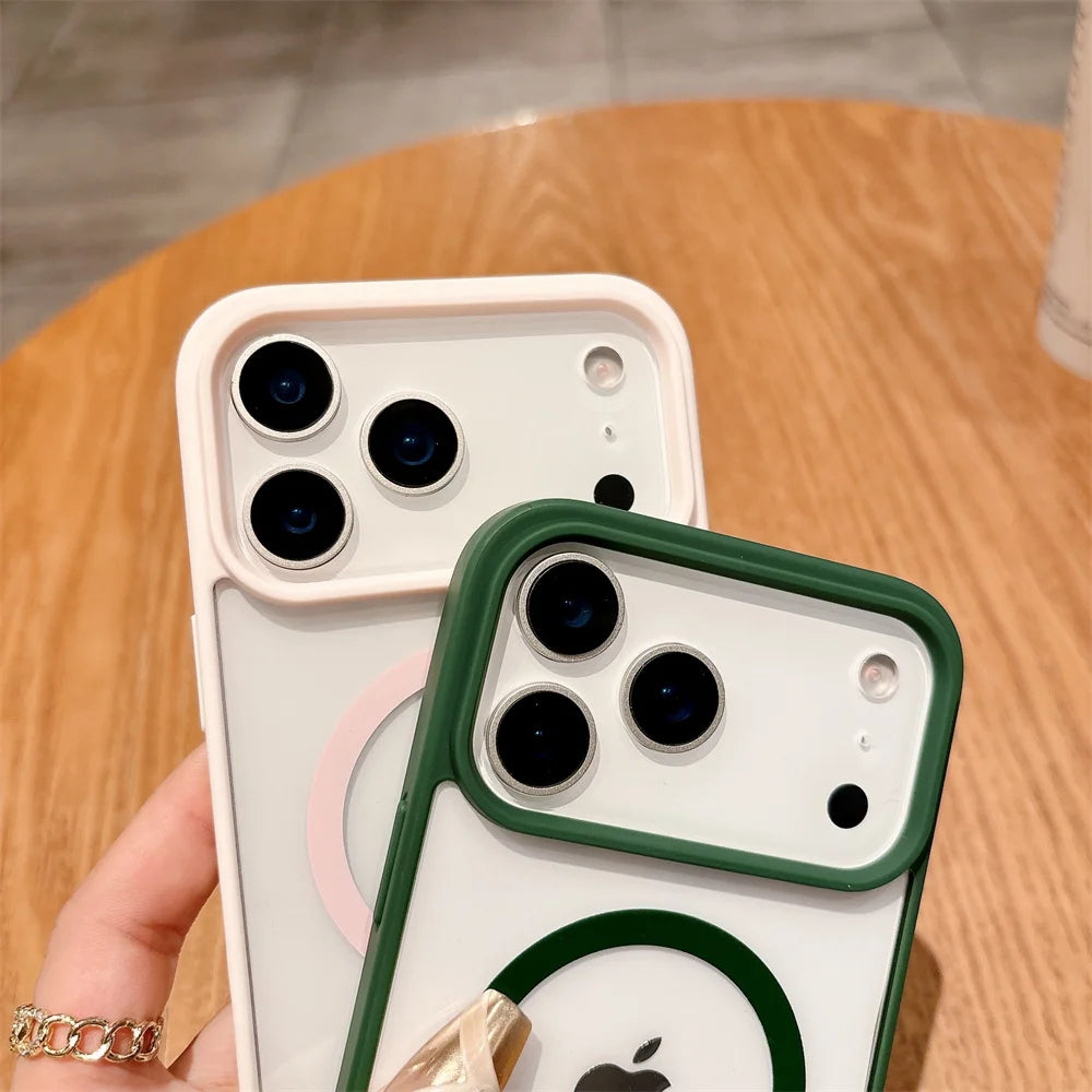 Magsafe Magnetic Transparent Hard Back Cover