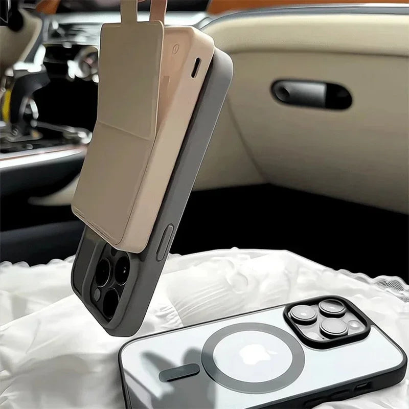 Matte Titanium Magnetic iPhone case