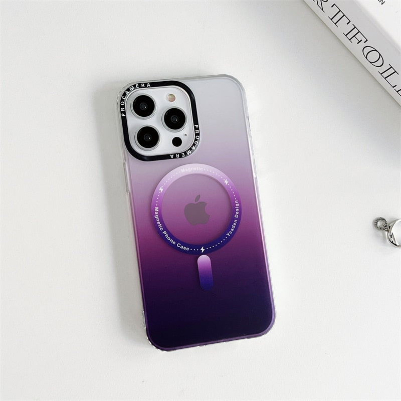 iPhone 15 14 13 12 Matte Transparent Soft Frame Shockproof Case