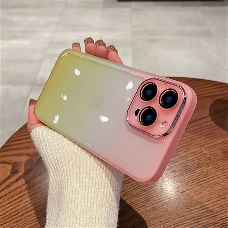 Rainbow Clear Phone Case
