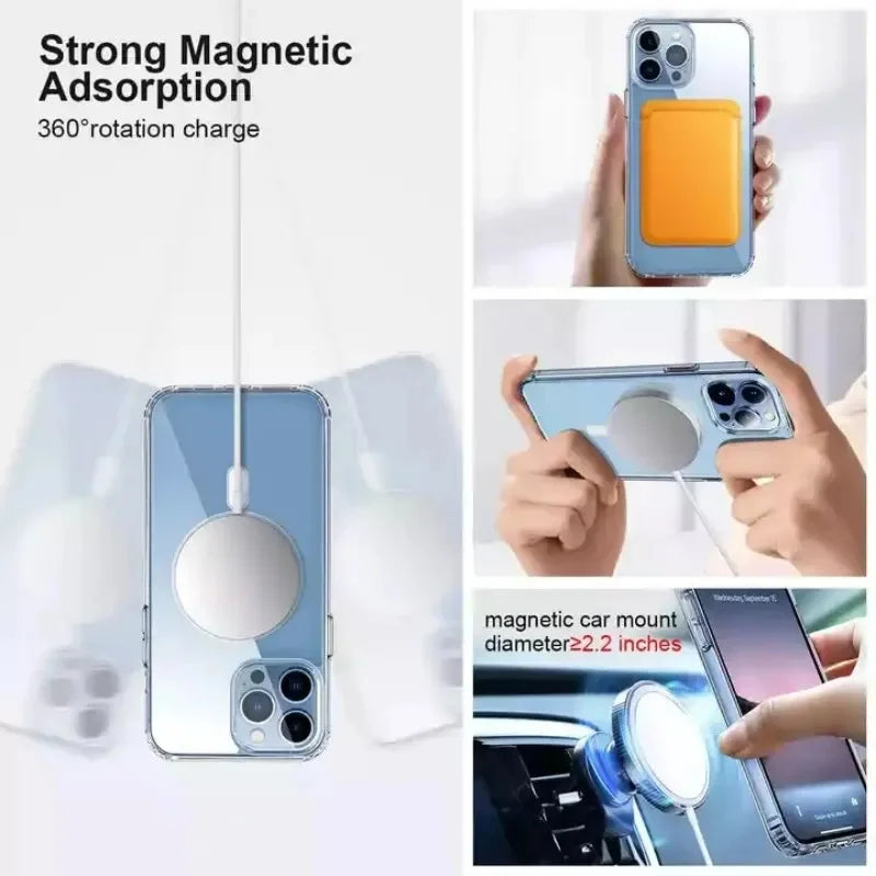 For Magesafe Magnetic iPhone Case