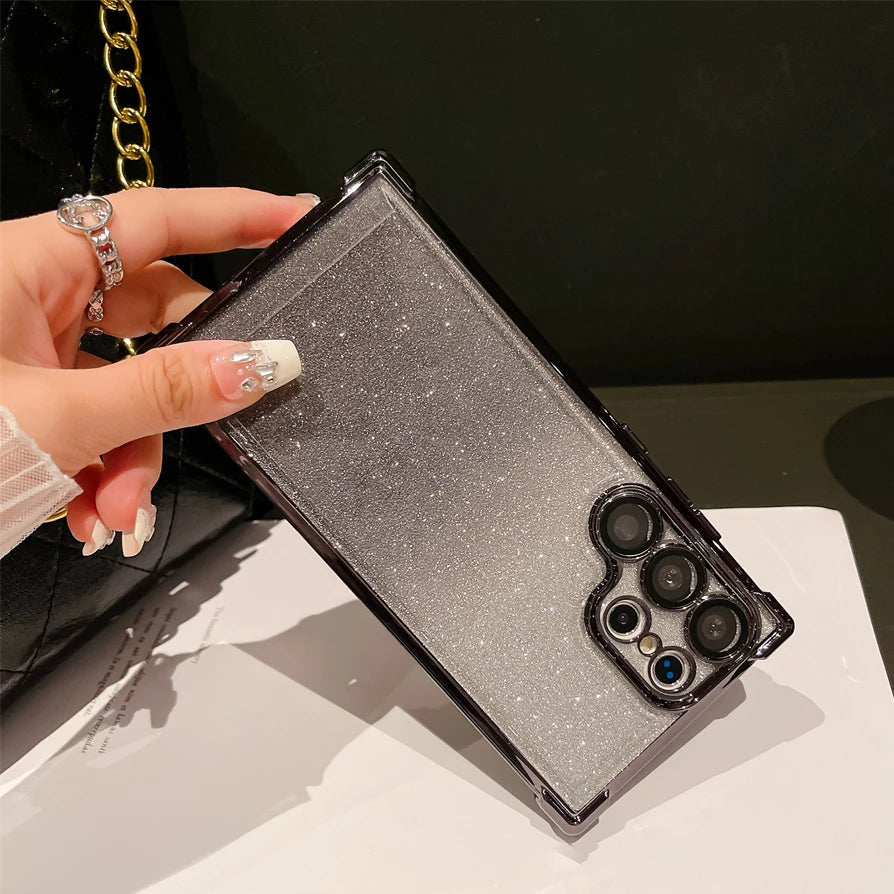 Shockproof Corners Glitter Case for Samsung Cover