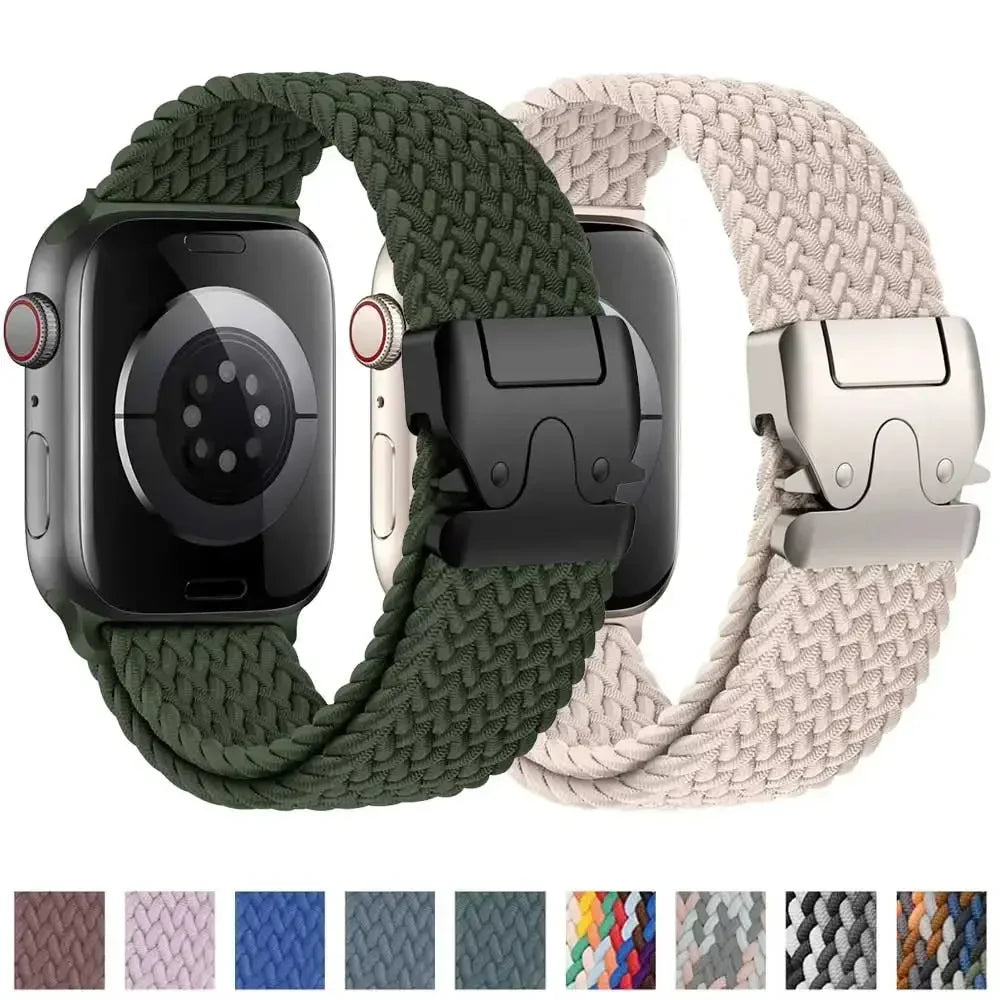 Braided Band For Apple Watch Straps