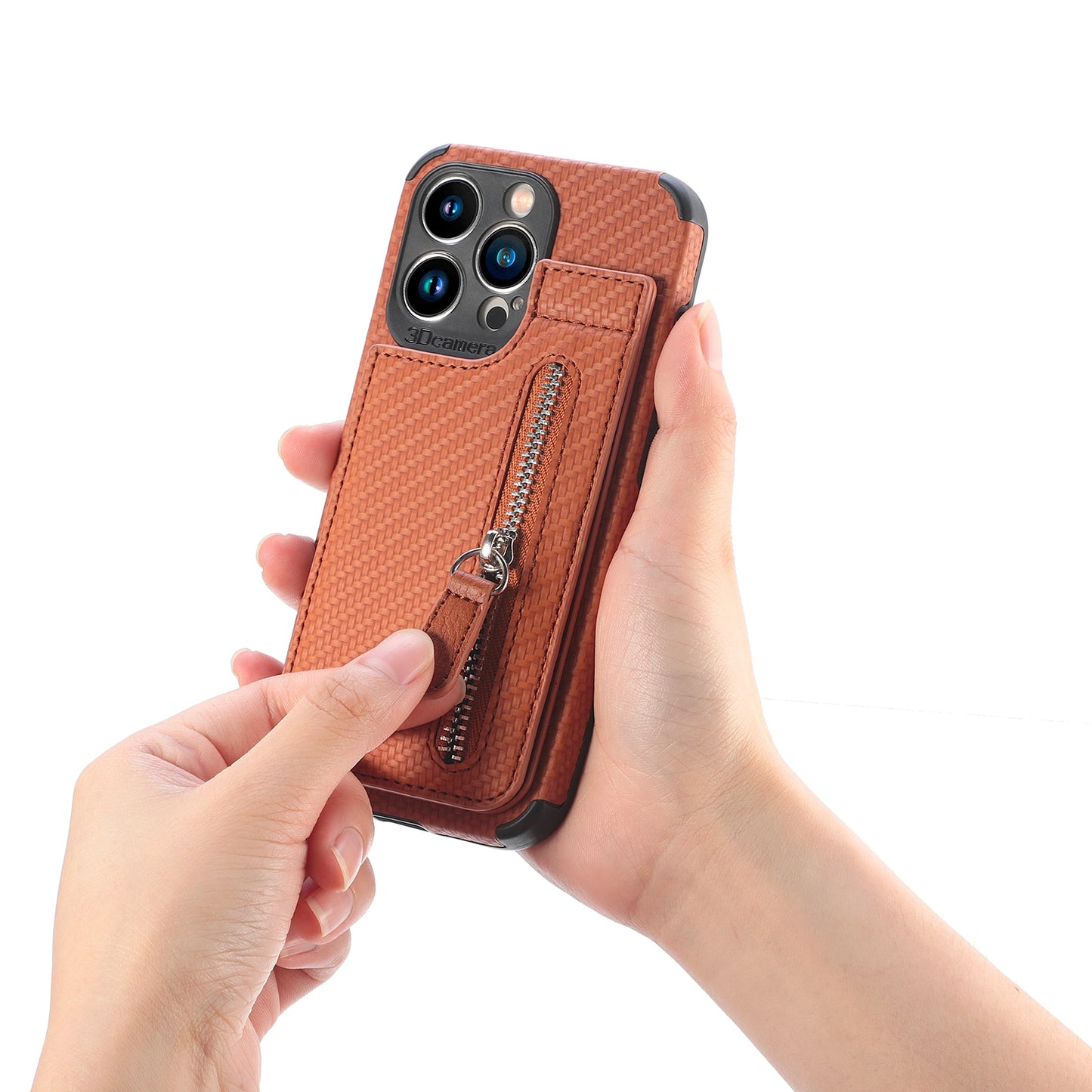 Zipper Cards Wallet Leather iPhone 14 iPhone 13/12, Pro, Pro Max, Phone Case