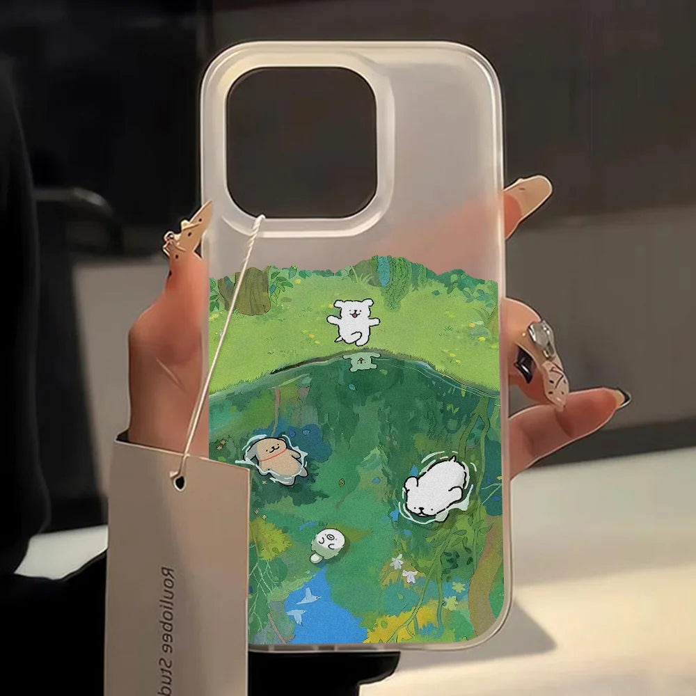 Cute Puppy Phone Case For iPhone Cover