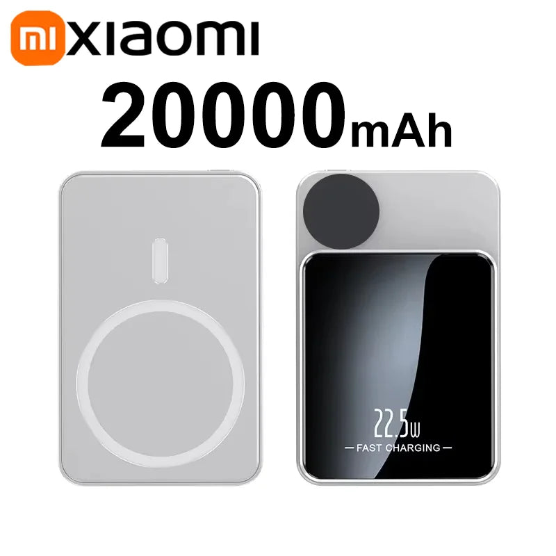 Magnetic Wireless Power Bank Fast Charger For Magsafe Portable