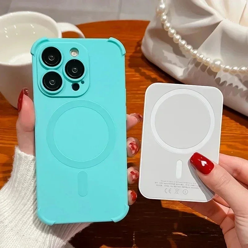 Silicone Shockproof Soft Case For iPhone