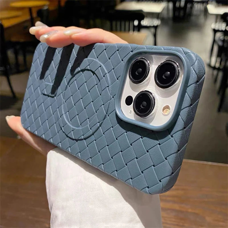 For Magsafe Magnetic Wireless Charge Case For iPhone Soft Silicone Cover