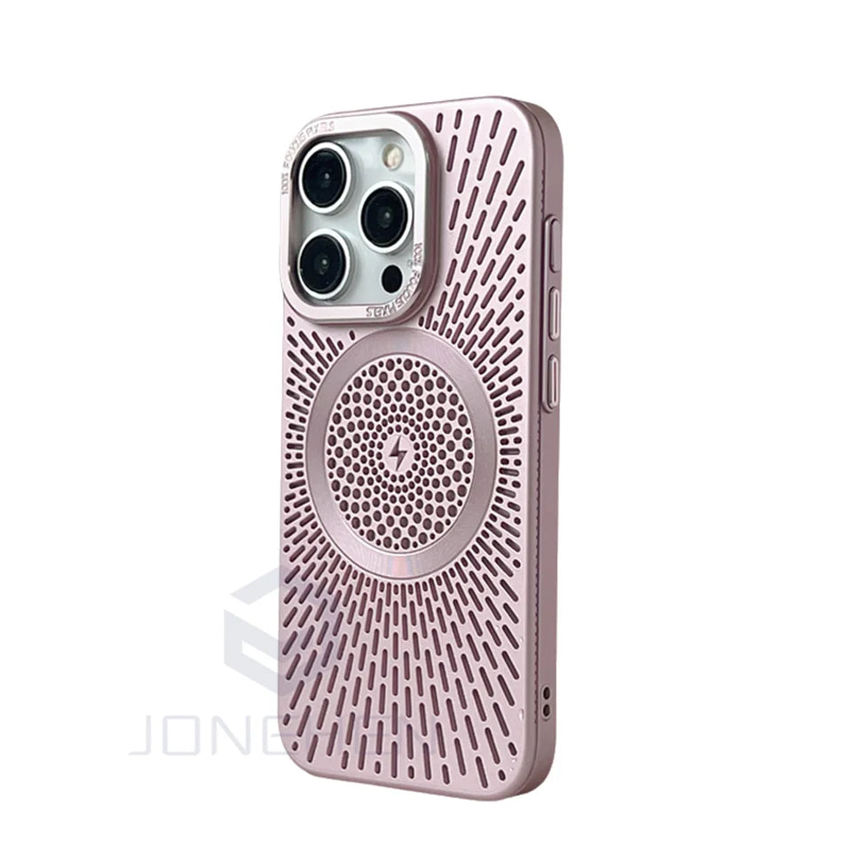Luxury Heat Dissipation Magsafe Case