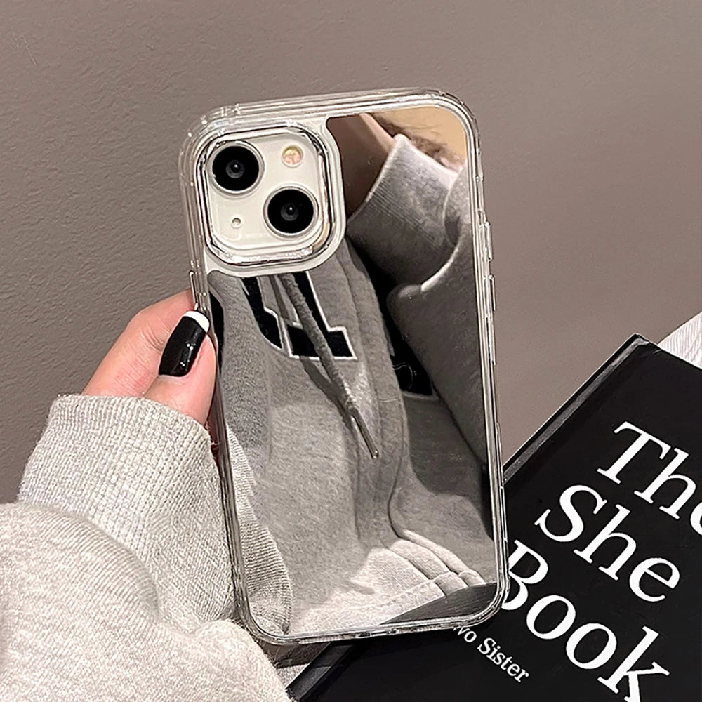 Silver Mirror Shockproof Case