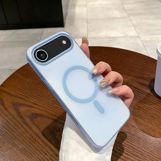 Slim Matte Clear Magnetic Cases