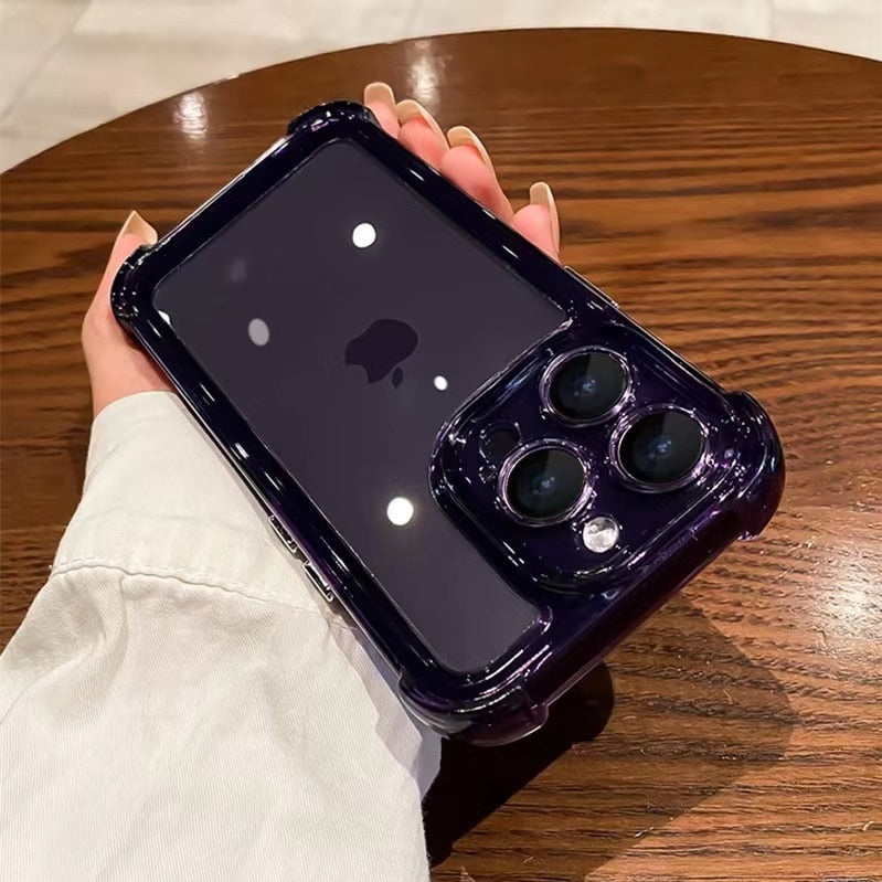 iPhone 15 14 13 12 Transparent Acrylic Case