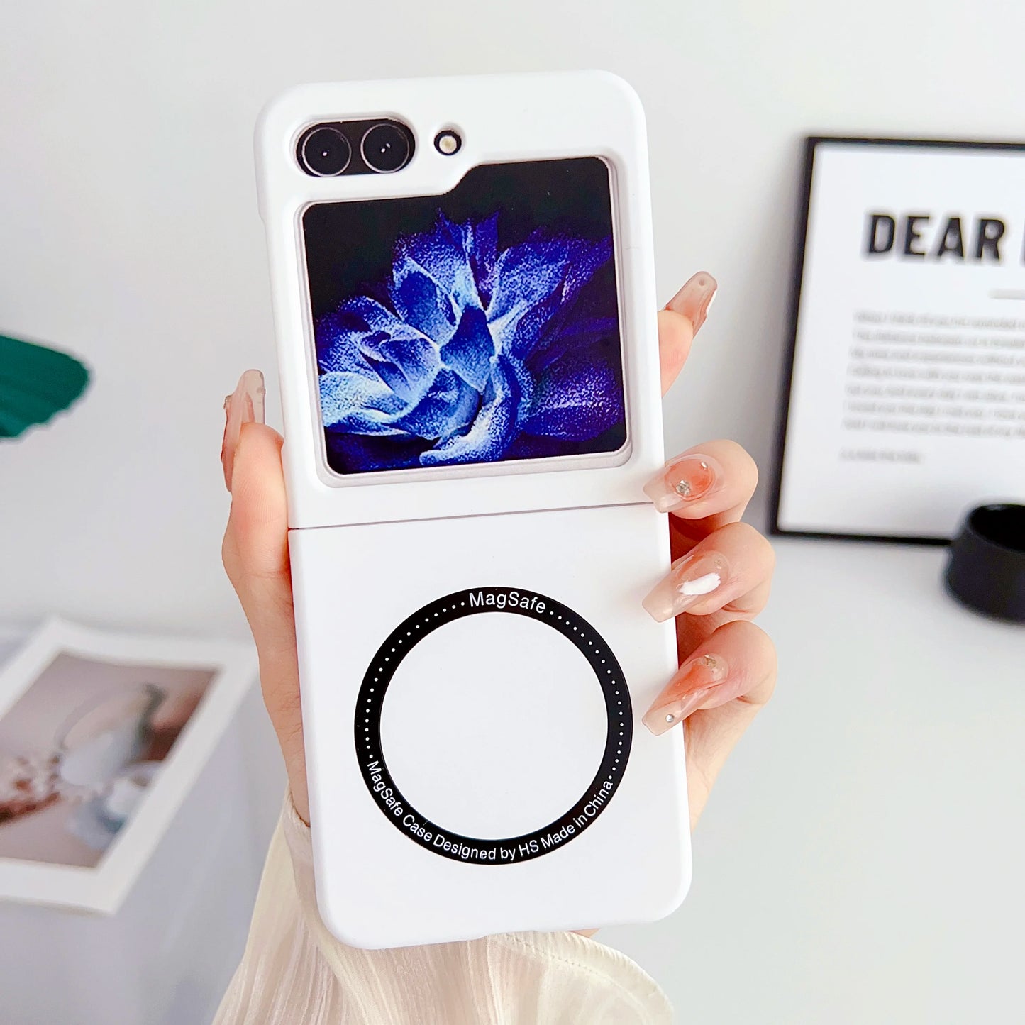 Magsafe Slim Case for Samsung Galaxy Z Flip Phone Case Cover