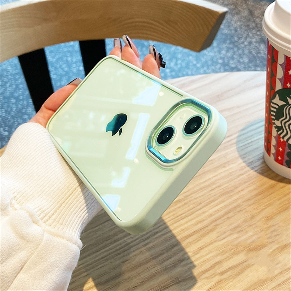 Luxury Case For iPhone 15 14 13 12 Pro Plus Soft Bumper Shockproof Cover