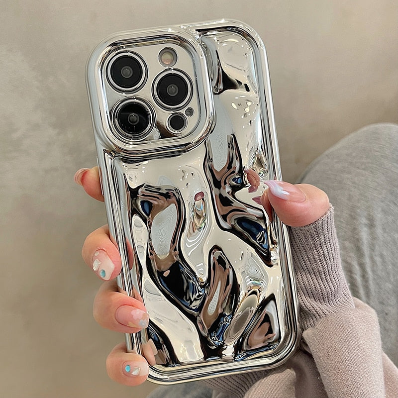 Case For iPhone 14 13 12 Pro Max 14 Plus Plain Cover
