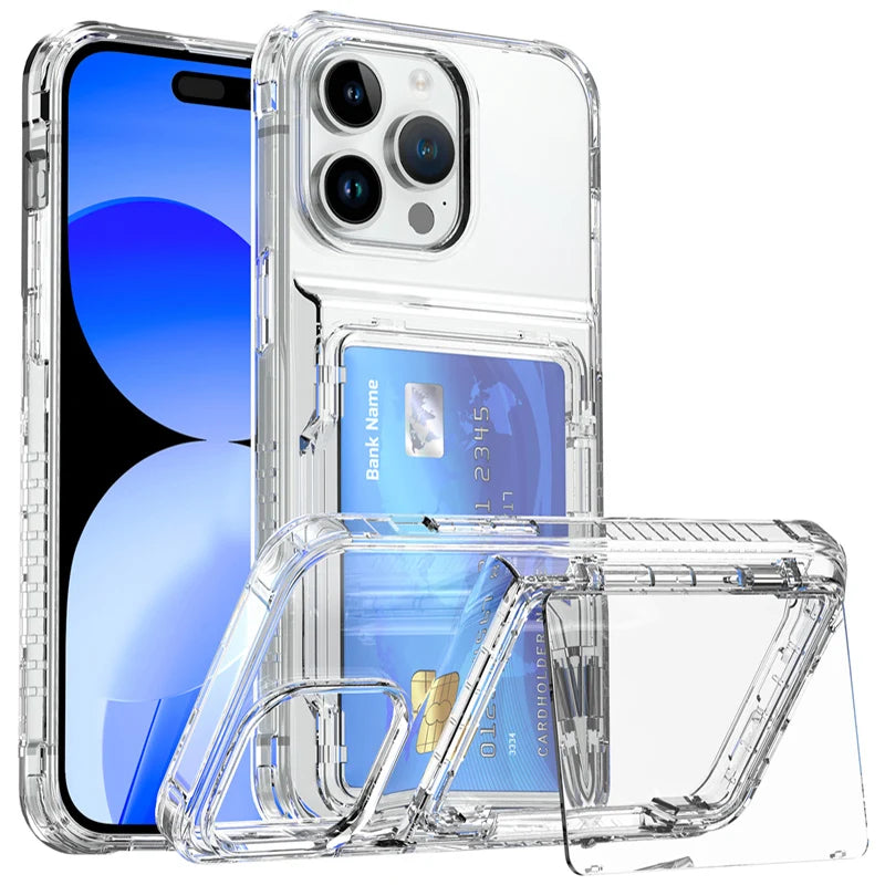Silicone Clear Phone Case For iPhone