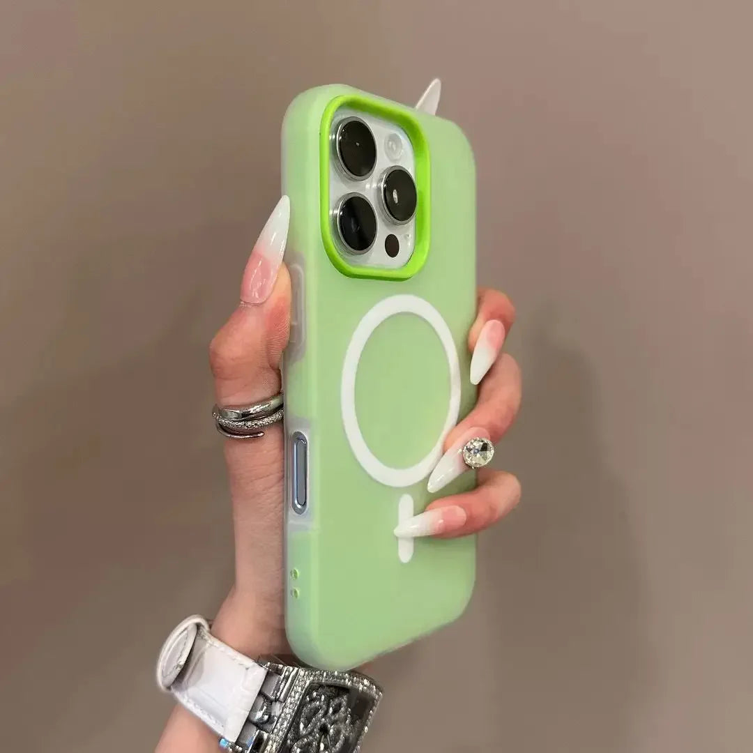 Candy Color 2 IN 1 Magsafe Case