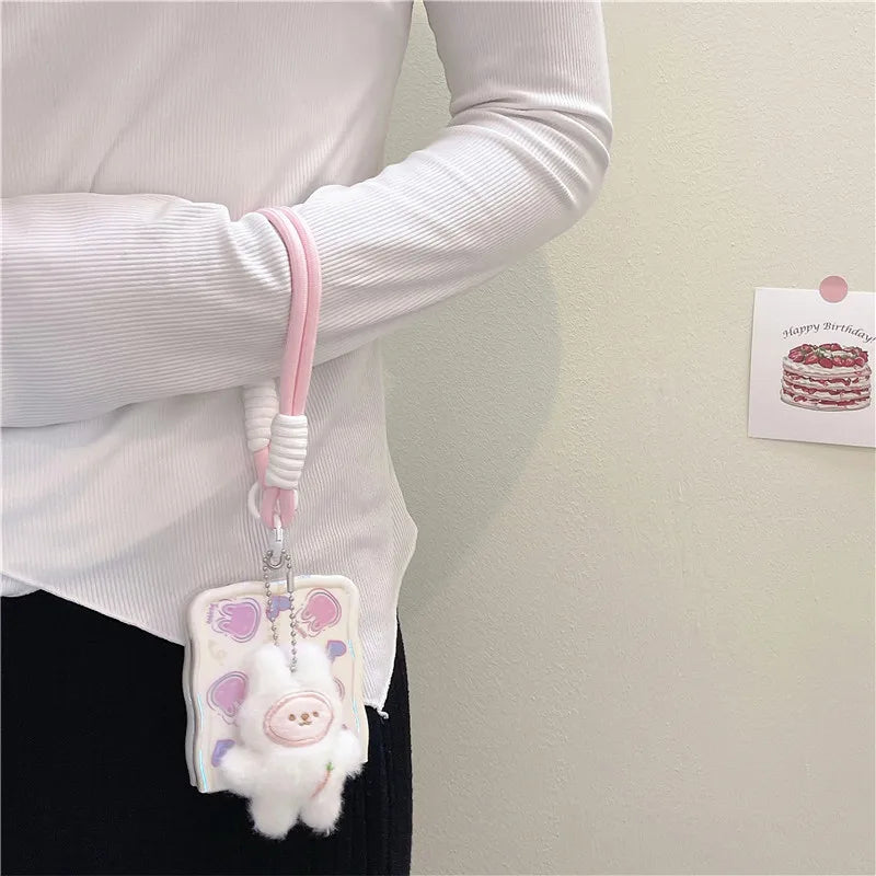 Rabbit Lanyard Phone Case For Samsung Galaxy Z Flip 3 4 5