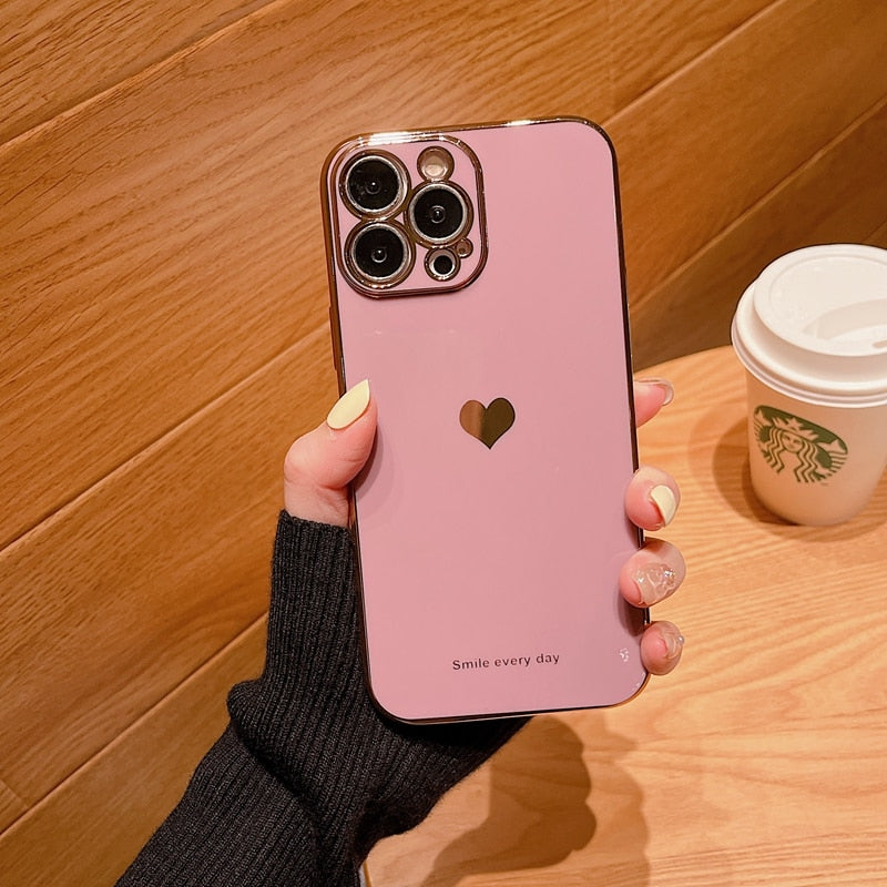 Case For iPhone 12 13 14 Pro Max Plus Shockproof Silicone Cover