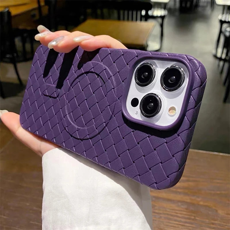 For Magsafe Magnetic Wireless Charge Case For iPhone Soft Silicone Cover