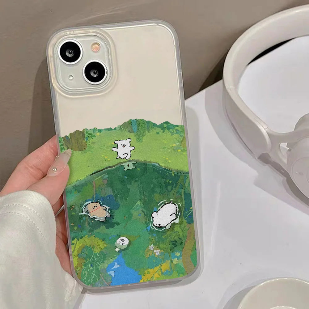 Cute Puppy Phone Case For iPhone Cover