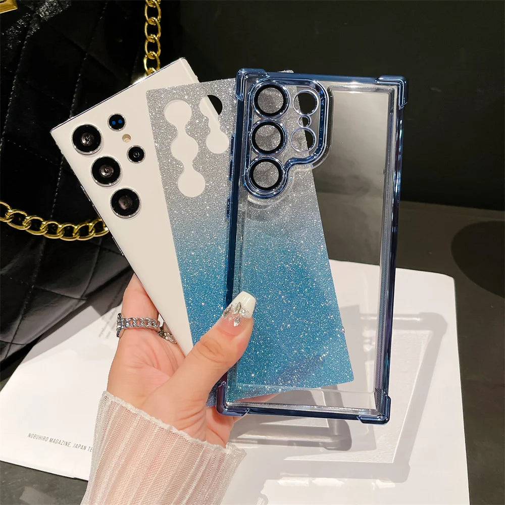 Shockproof Corners Glitter Case for Samsung Cover