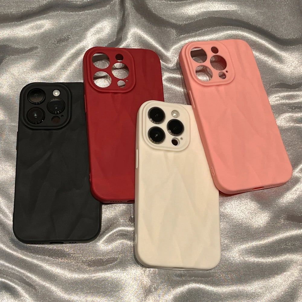 Silicone Wrinkle Phone Case