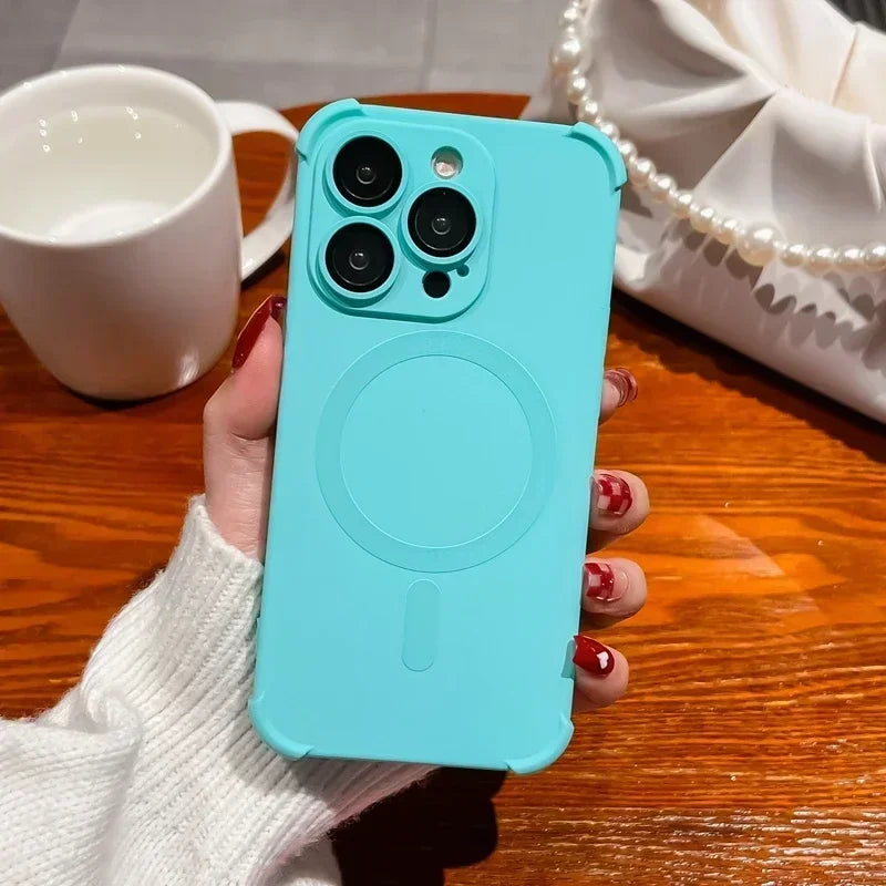 Silicone Shockproof Soft Case For iPhone