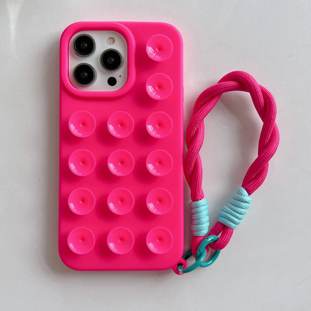 Suction Transparent Shockproof Phone
Cover