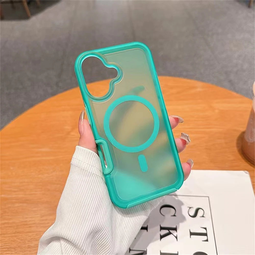 Magnetic Neon Color Matte Case