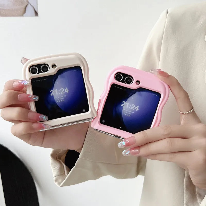 Folding Phone Case For Samsung Galaxy Z Flip Cover