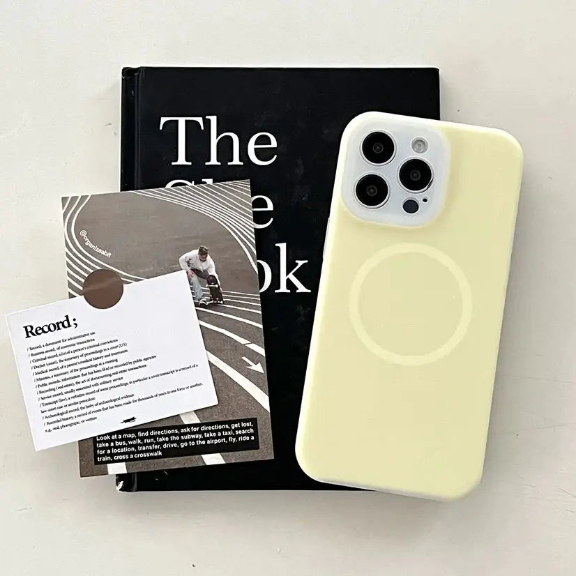 Jelly Silicone Magnetic Case