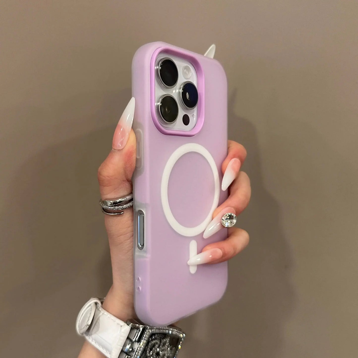 Candy Color 2 IN 1 Magsafe Case
