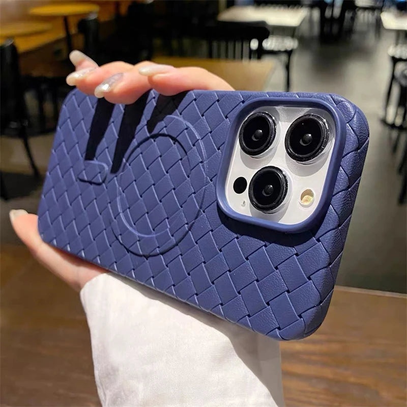 For Magsafe Magnetic Wireless Charge Case For iPhone Soft Silicone Cover