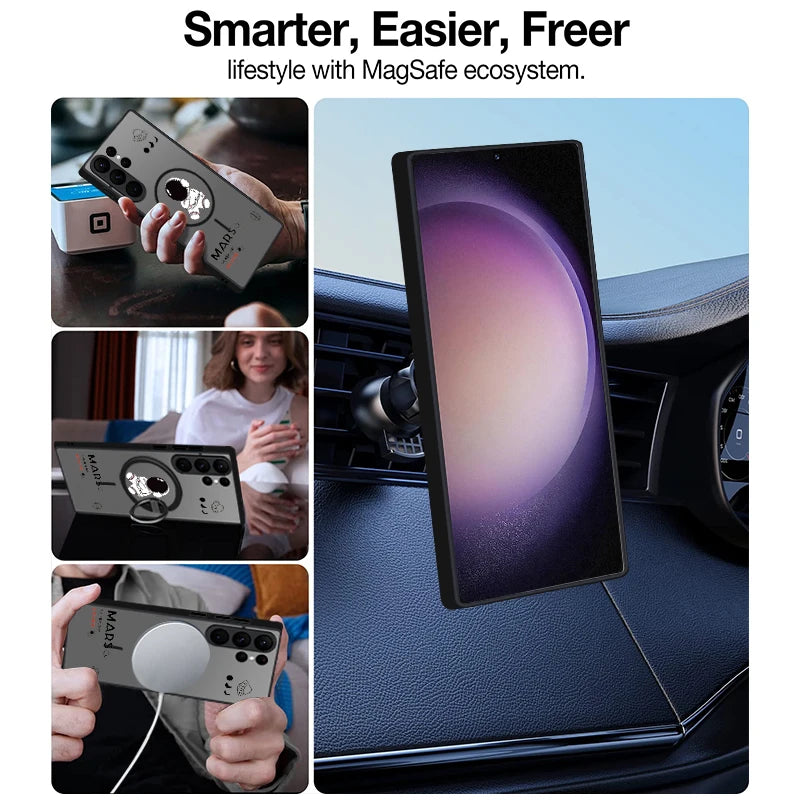 Magnetic Case For Magsafe For Samsung Galaxy Case