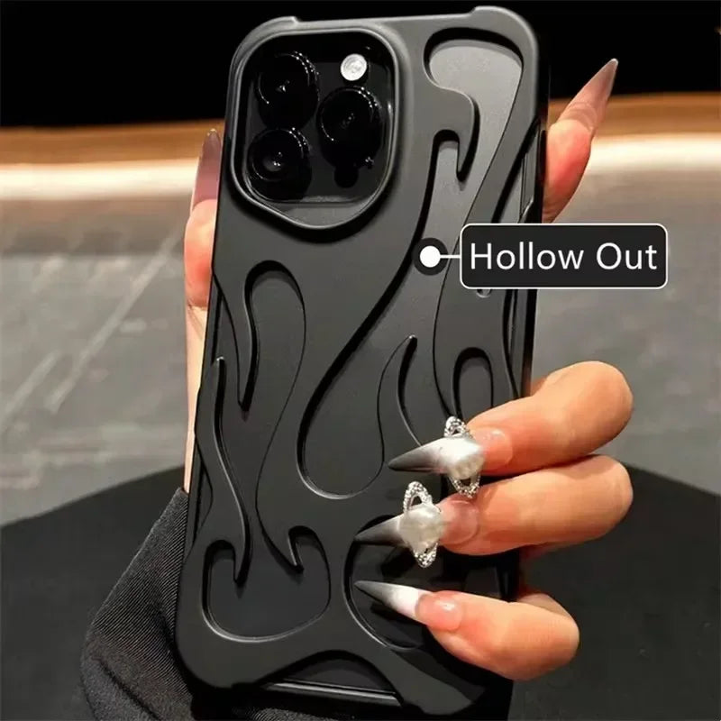 Flame Pattern Phone Case