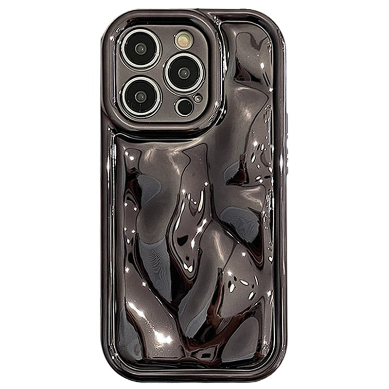Case For iPhone 14 13 12 Pro Max 14 Plus Plain Cover