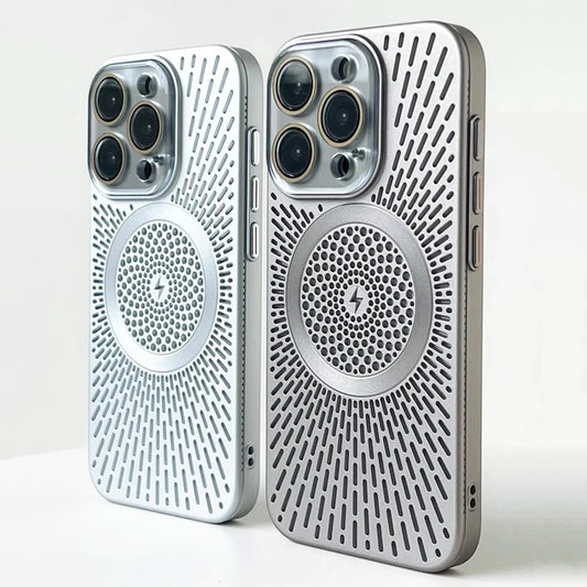 Luxury Heat Dissipation Magsafe Case