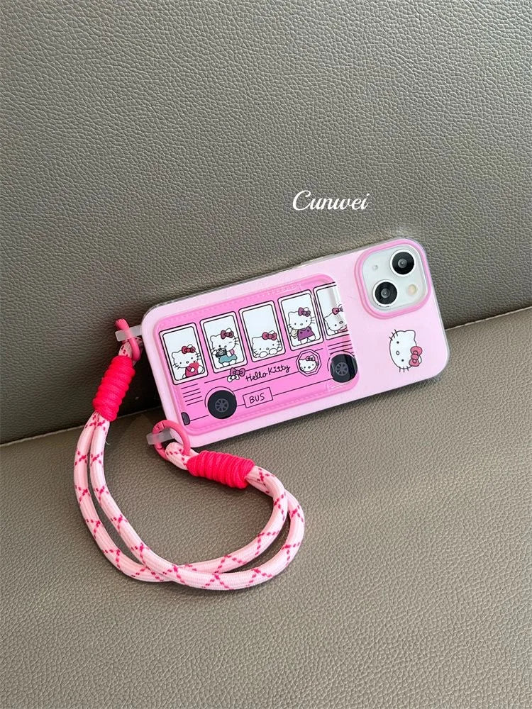 CUte Card Holder Cartoon Phone Case
