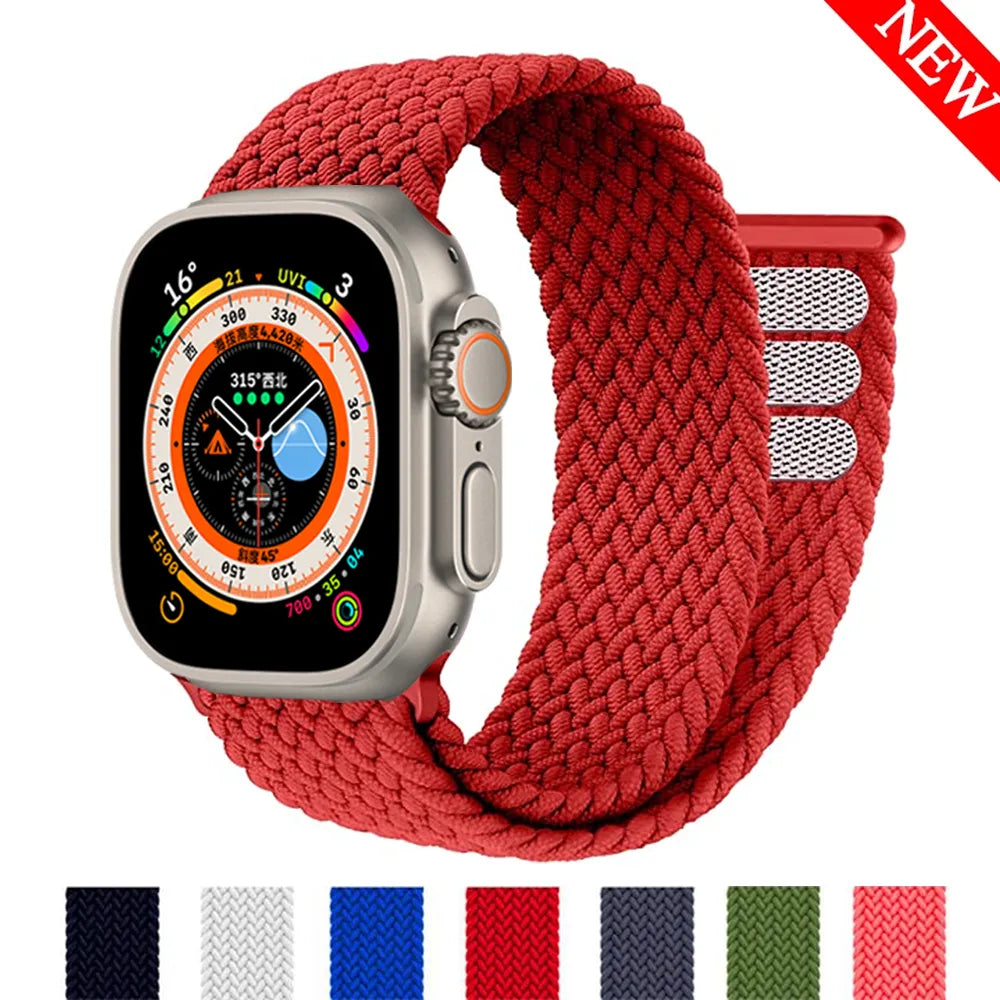 Braided Loop For Apple Watch Strap