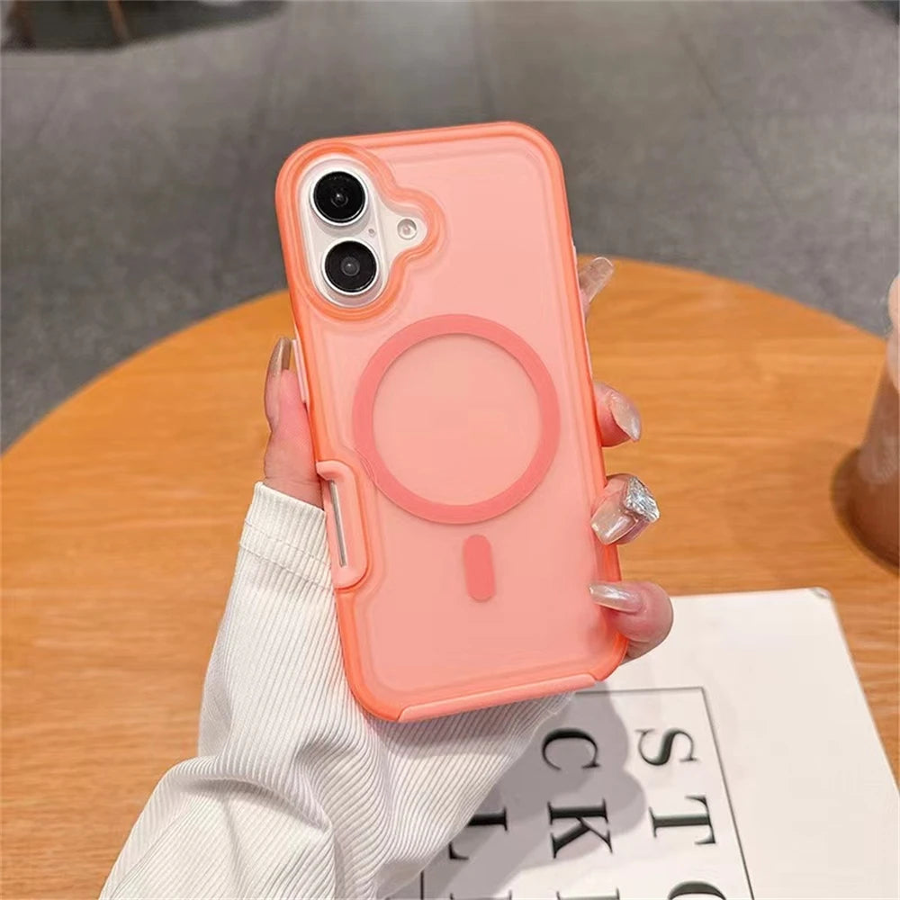 Magnetic Neon Color Matte Case