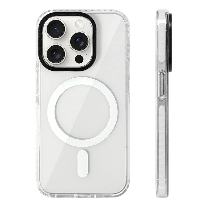 Neon Color Clear Magsafe Case for iPhone