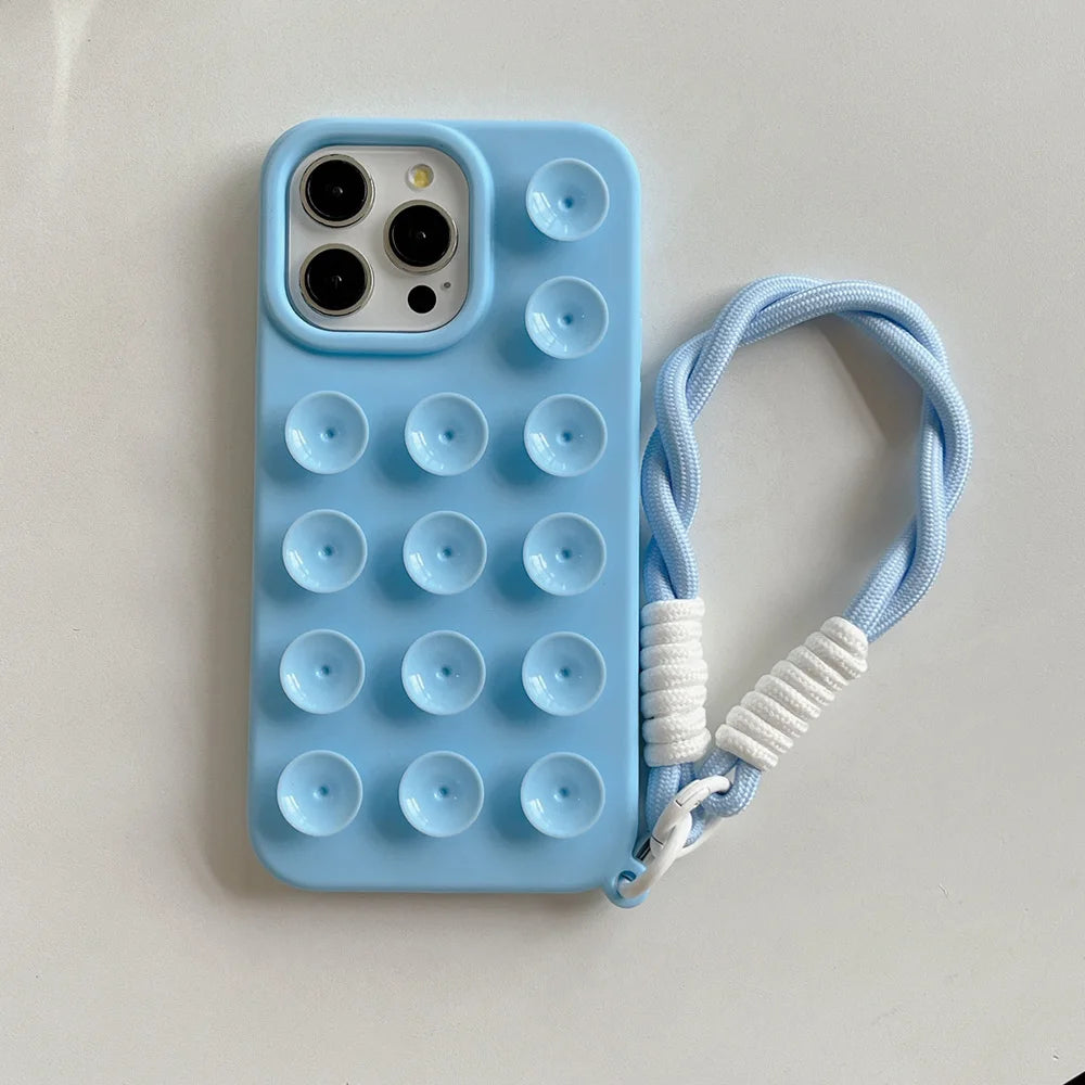 Suction Transparent Shockproof Phone
Cover