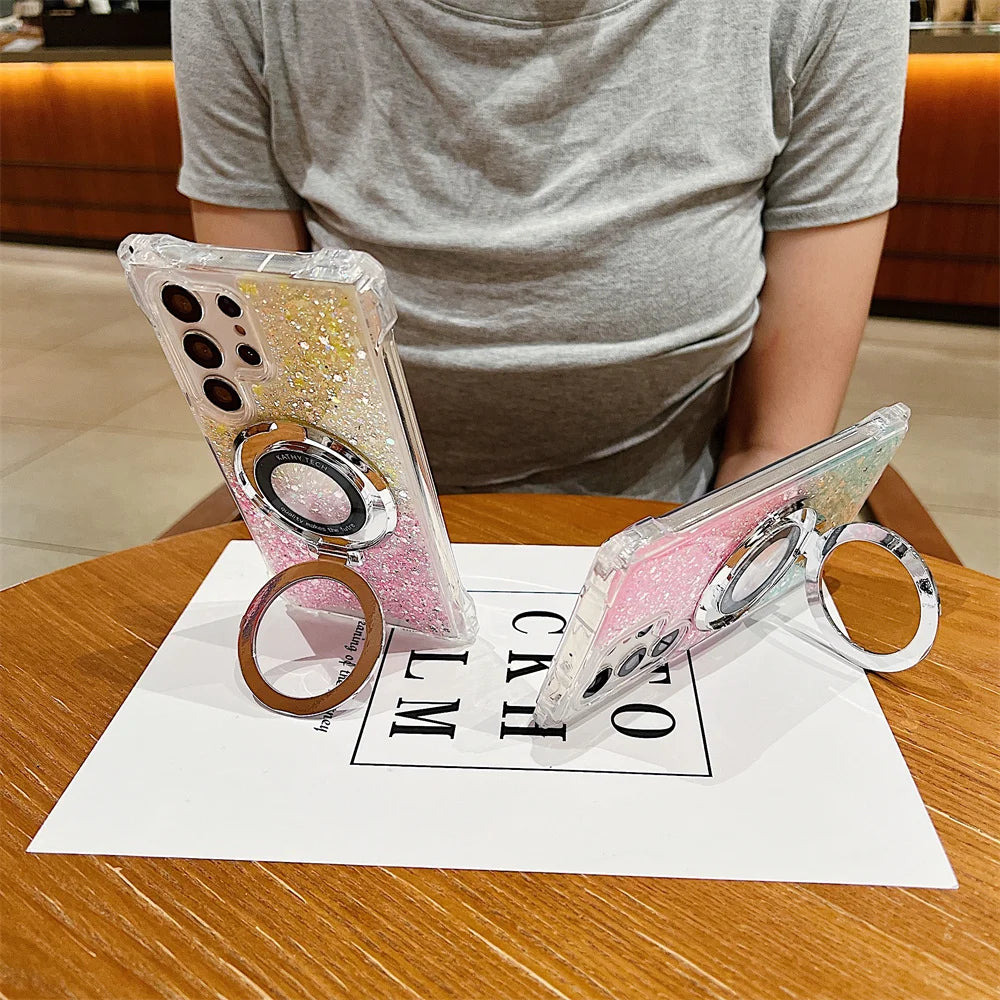 Magnetic Stand Case for Samsung Galaxy Cover