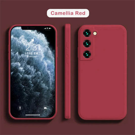 Soft Silicone Case For Samsung Galaxy S20 21 FE S21 S22Ultra22 S22 PLUS Note10 20 20U