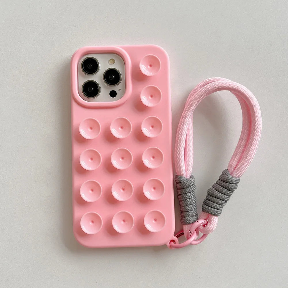 Suction Transparent Shockproof Phone
Cover