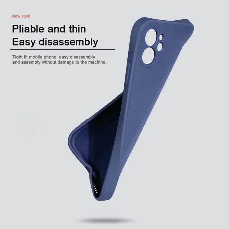 Silicone Case For Samsung Galaxy S20 FE S21 Ultra S10 Plus S23 S22 Soft Cover