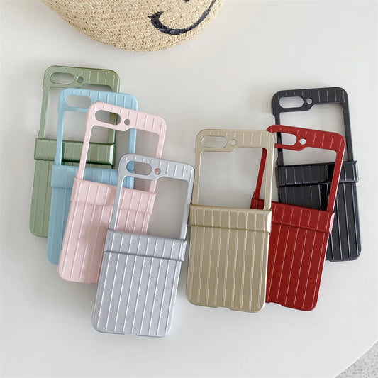 Galaxy Z Flip Luggage Color Phone Case