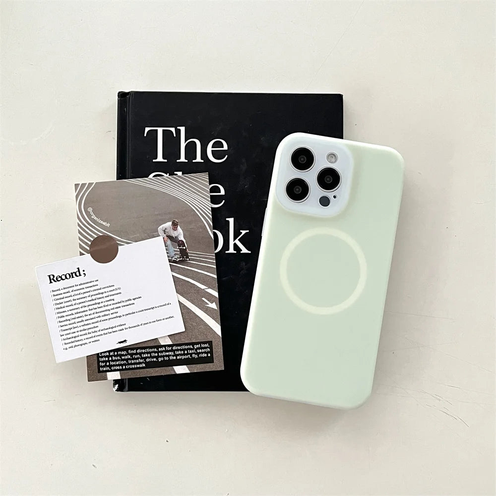 Jelly Silicone Magnetic Case