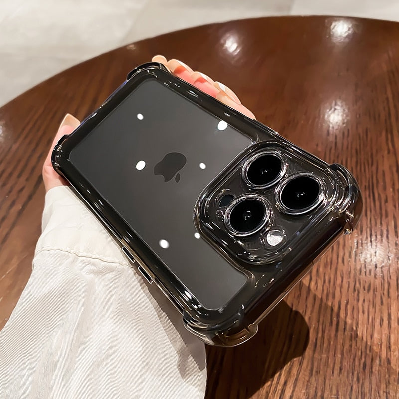 iPhone 15 14 13 12 Transparent Acrylic Case